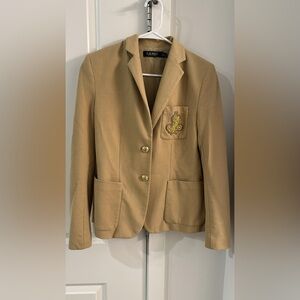 Polo by Ralph Lauren Camel Blazer